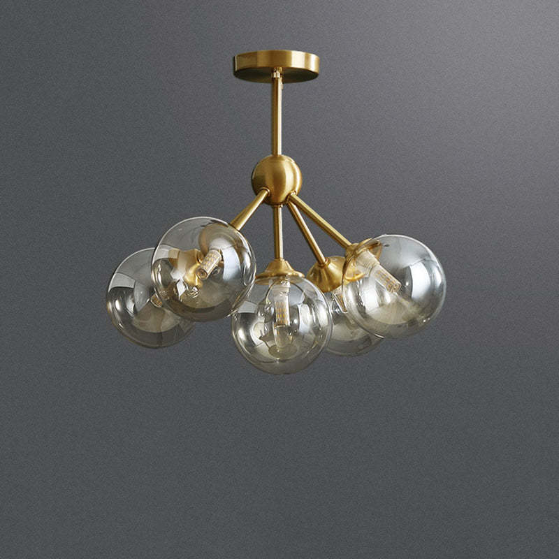 Scandinavian Branching Globe Ceiling Light