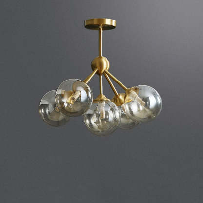 Scandinavian Branching Globe Ceiling Light