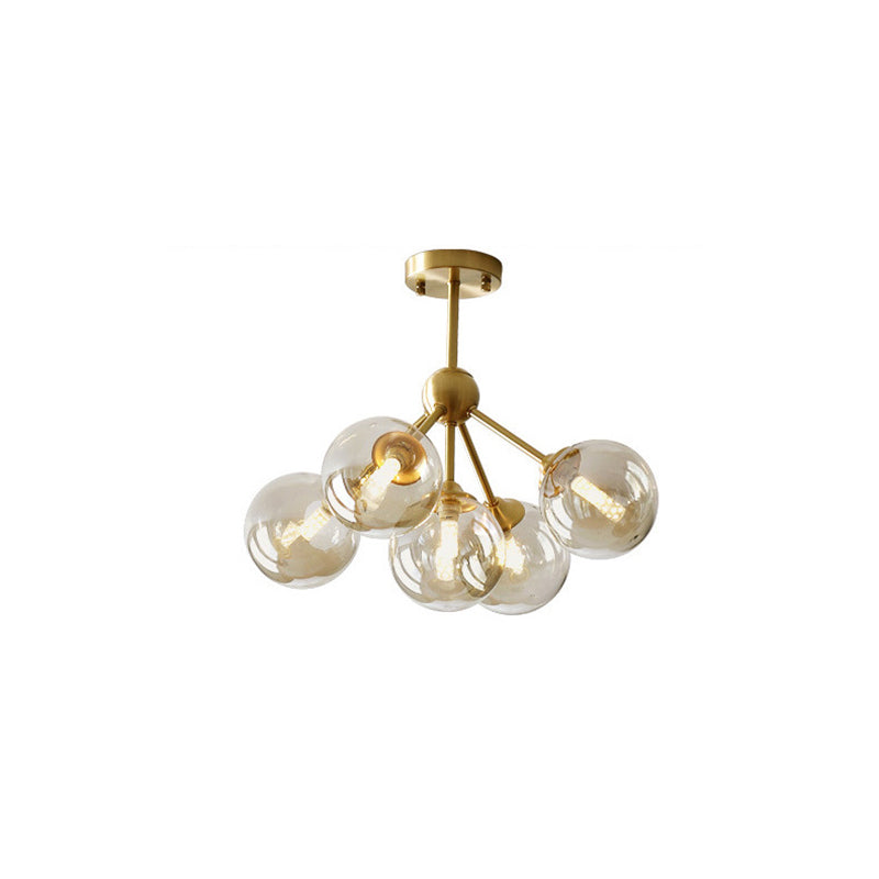 Scandinavian Branching Globe Ceiling Light