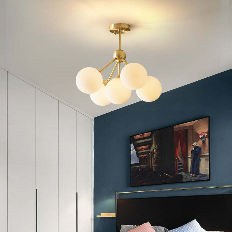 Scandinavian Branching Globe Ceiling Light