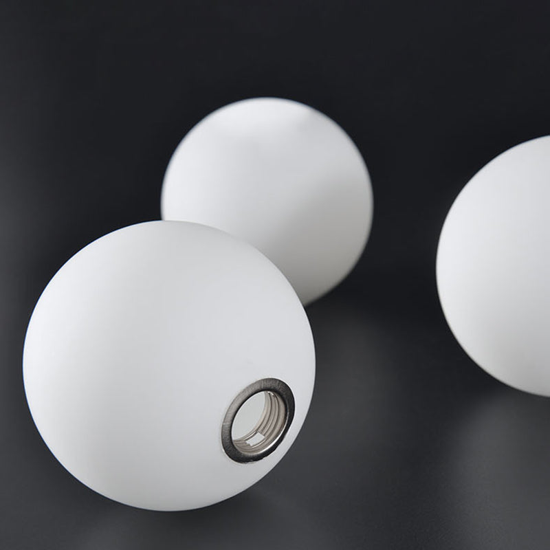 Scandinavian Aluminum Globe Ceiling Light