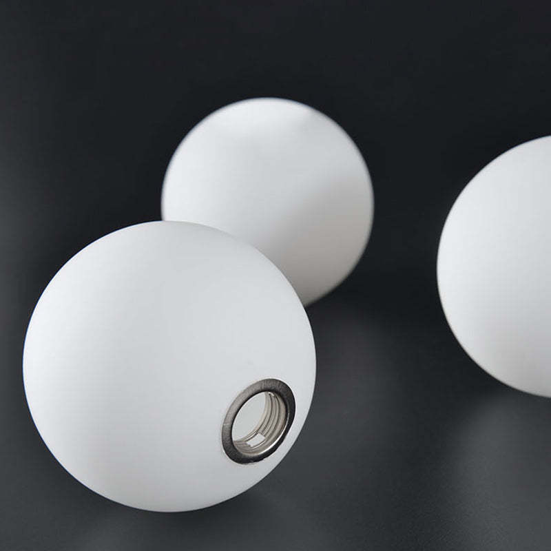 Scandinavian Aluminum Globe Ceiling Light