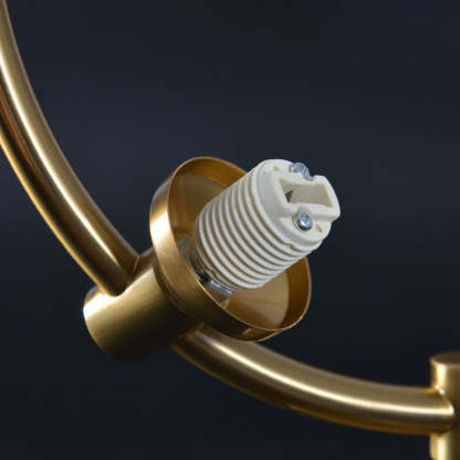Scandinavian Aluminum Globe Ceiling Light
