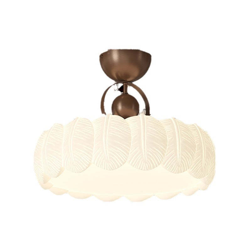 Modern Art Deco Bubble Feather Ceiling Light