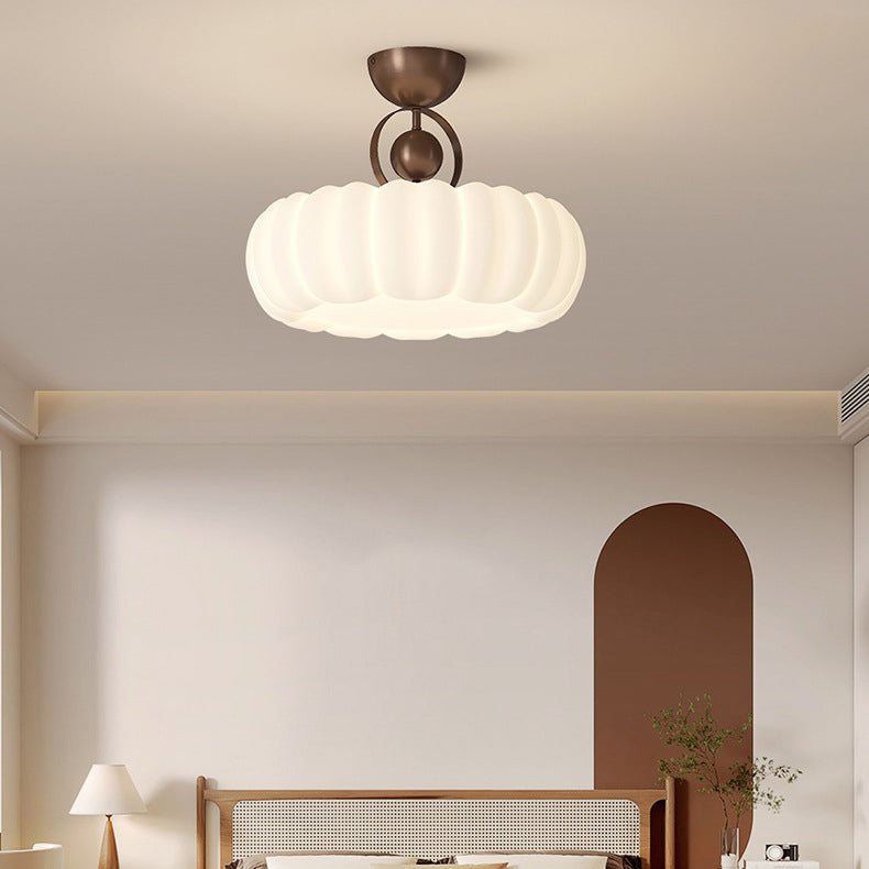 Modern Art Deco Bubble Feather Ceiling Light