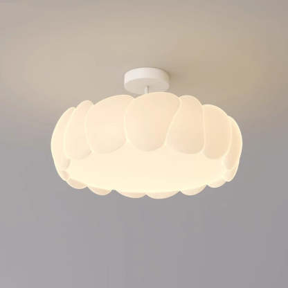 Minimalist Iron Wavy LED Ceiling Light
