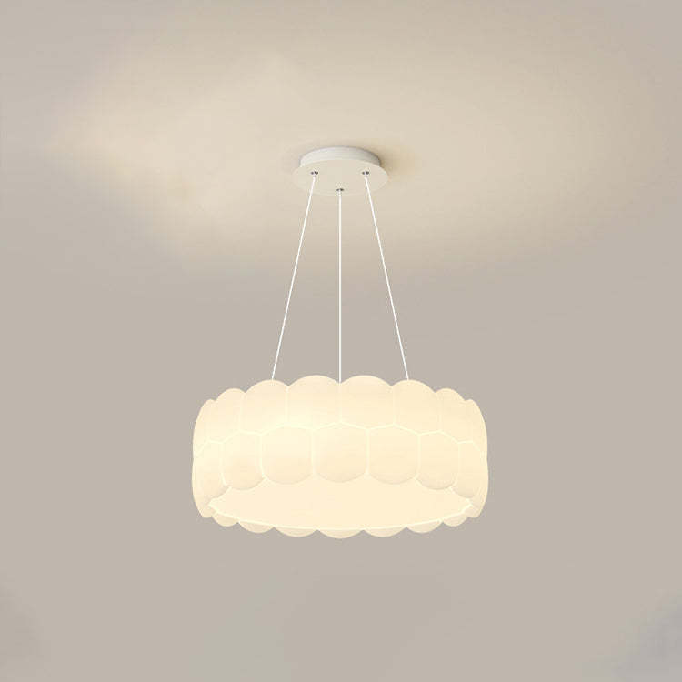 Contemporary Iron Bubble Wave Round LED Chandelier