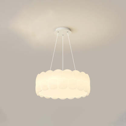 Contemporary Iron Bubble Wave Round LED Chandelier
