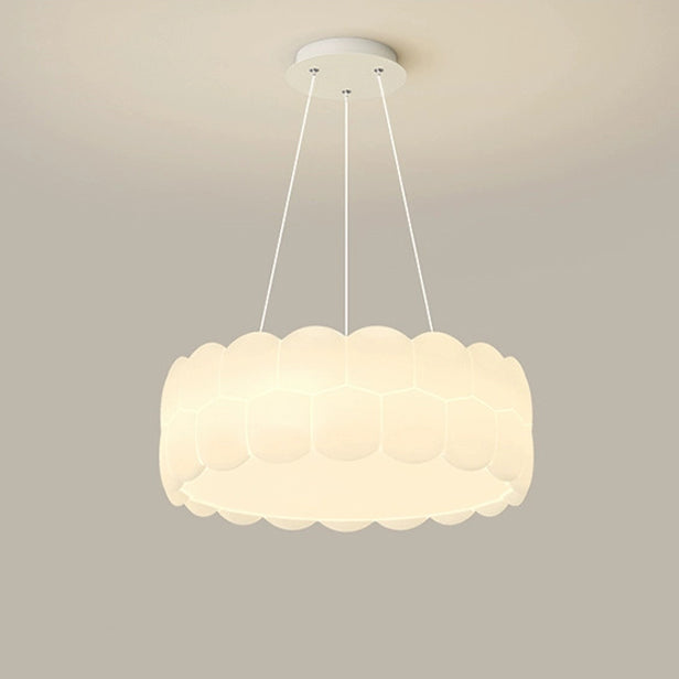 Contemporary Iron Bubble Wave Round LED Chandelier