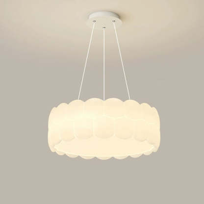 Contemporary Iron Bubble Wave Round LED Chandelier