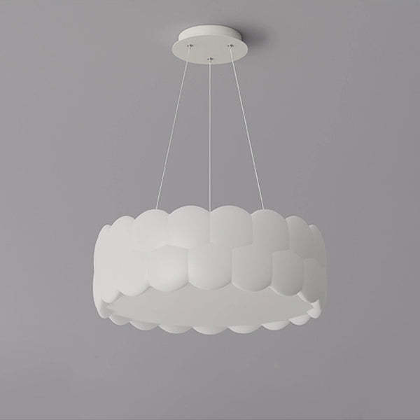 Contemporary Iron Bubble Wave Round LED Chandelier