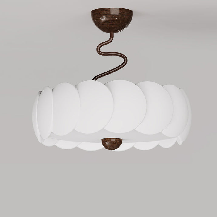 Minimalist Iron Curved LED Ceiling Light