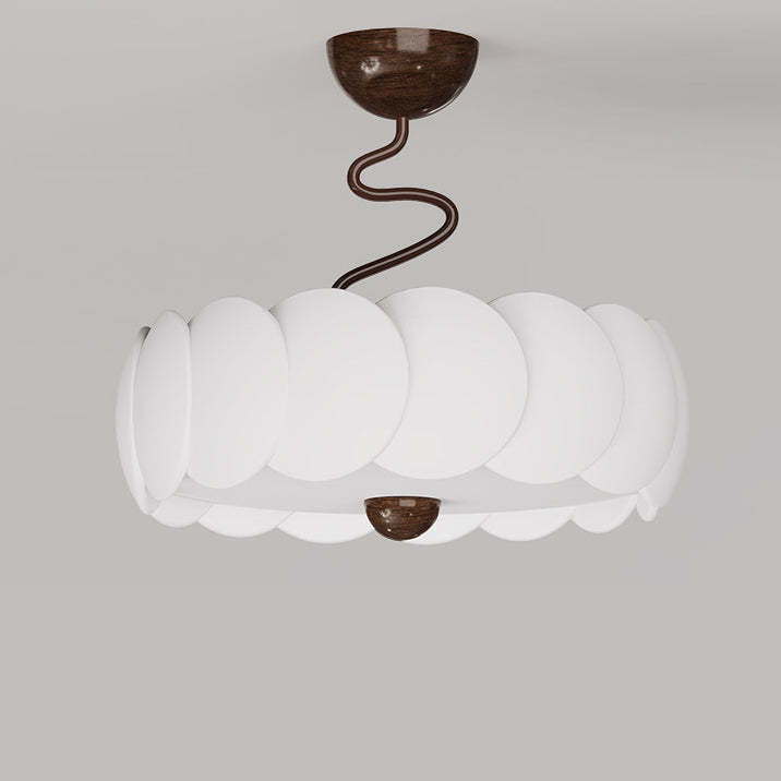 Minimalist Iron Curved LED Ceiling Light