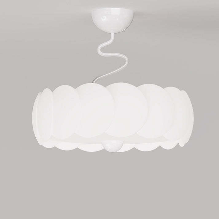 Minimalist Iron Curved LED Ceiling Light