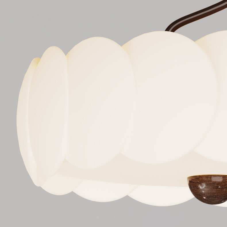 Minimalist Iron Curved LED Ceiling Light