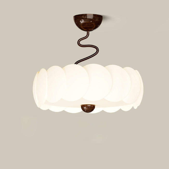 Minimalist Iron Curved LED Ceiling Light