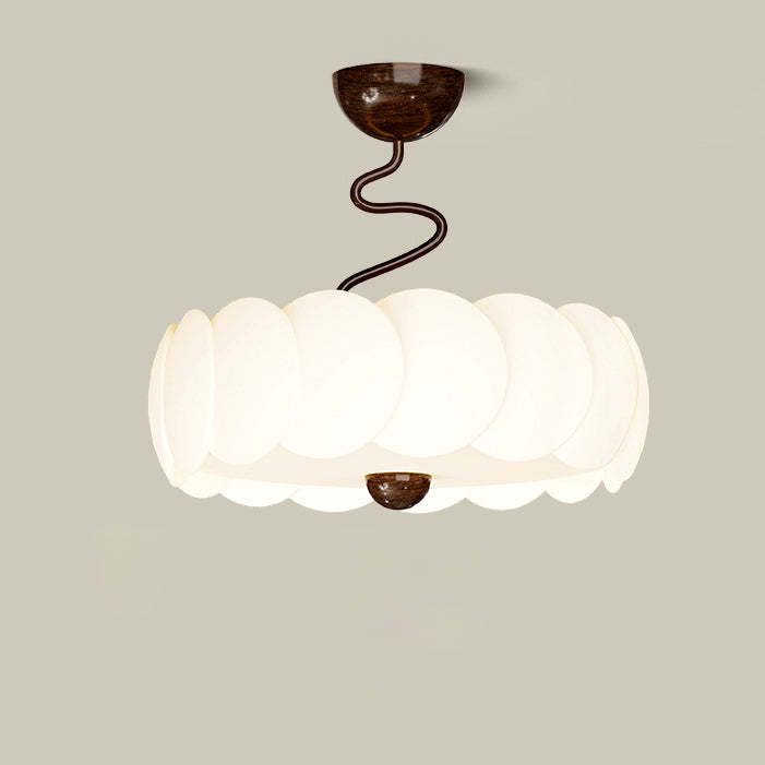 Minimalist Iron Curved LED Ceiling Light
