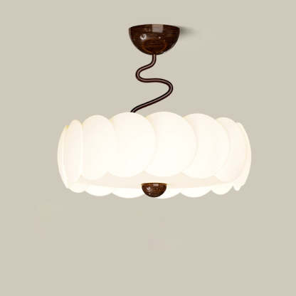 Minimalist Iron Curved LED Ceiling Light