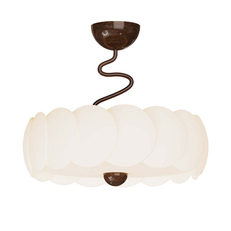 Minimalist Iron Curved LED Ceiling Light
