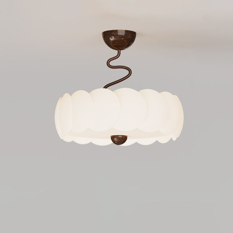 Minimalist Iron Curved LED Ceiling Light