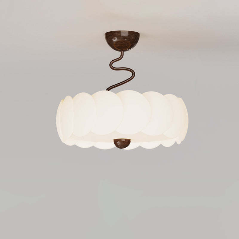 Minimalist Iron Curved LED Ceiling Light