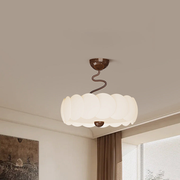 Minimalist Iron Curved LED Ceiling Light