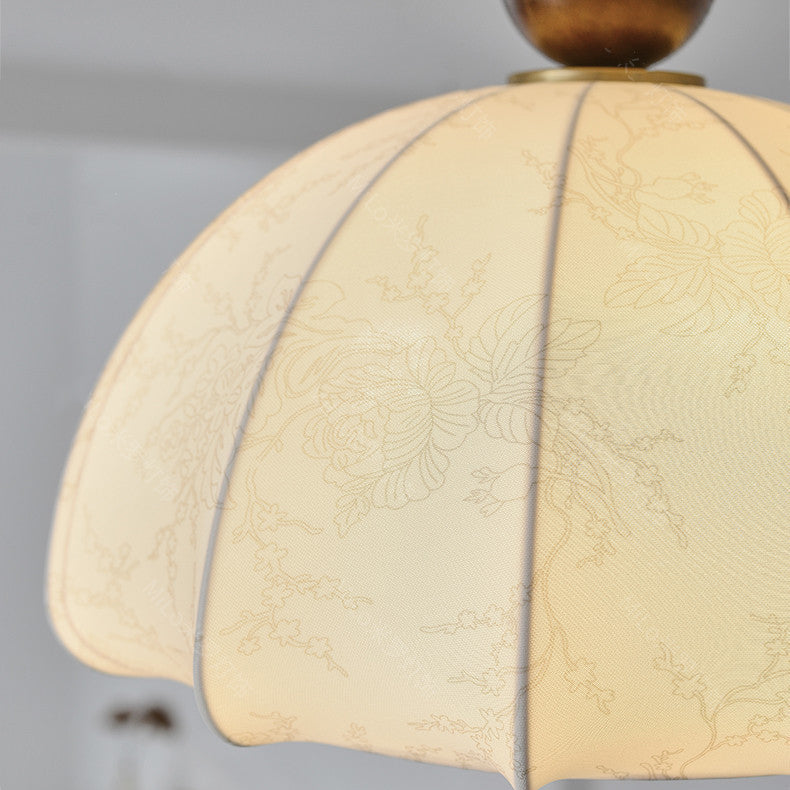 Vintage Metal Semi-Circle 1-Light Ceiling Light