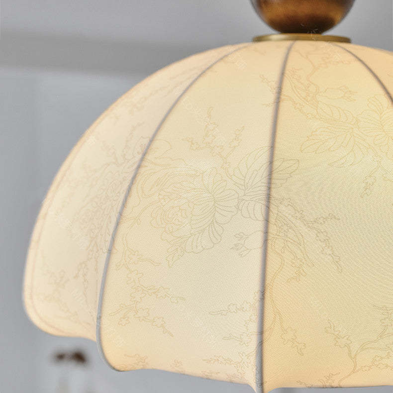 Vintage Metal Semi-Circle 1-Light Ceiling Light