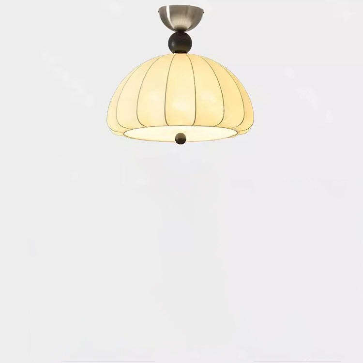 Vintage Metal Semi-Circle 1-Light Ceiling Light