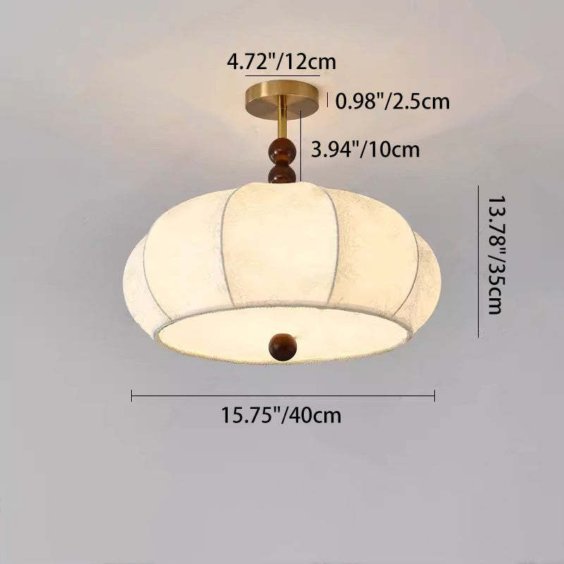 Vintage Metal Flat Globe 4/5-Light Ceiling Light — 220V-240V For UK/AU