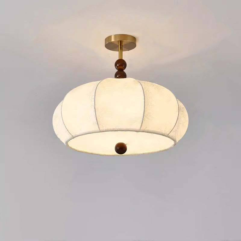 Vintage Metal Flat Globe 4/5-Light Ceiling Light