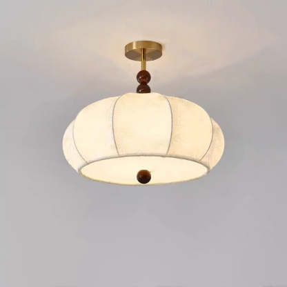 Vintage Metal Flat Globe 4/5-Light Ceiling Light