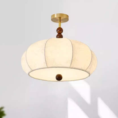 Vintage Metal Flat Globe 4/5-Light Ceiling Light — 110V-120V For US/C