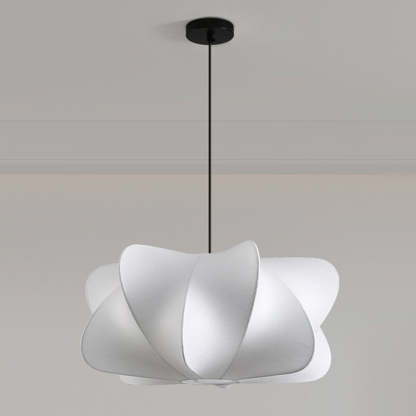 Japanese Faux Silk Iron Propeller Chandelier