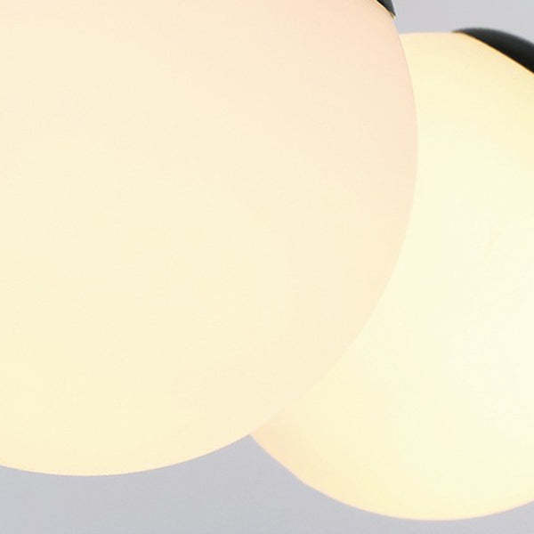 Contemporary Glass Globe 3/5-Light Ceiling Light