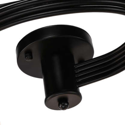 Contemporary Glass Globe 3/5-Light Ceiling Light
