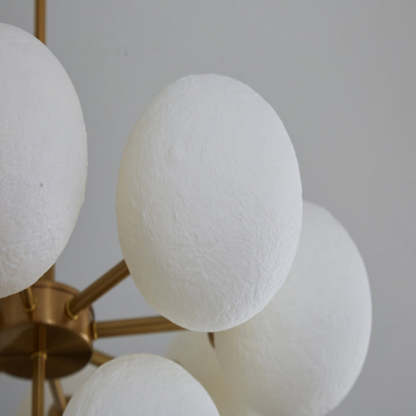 Scandinavian PLA Iron Planet Round Chandelier