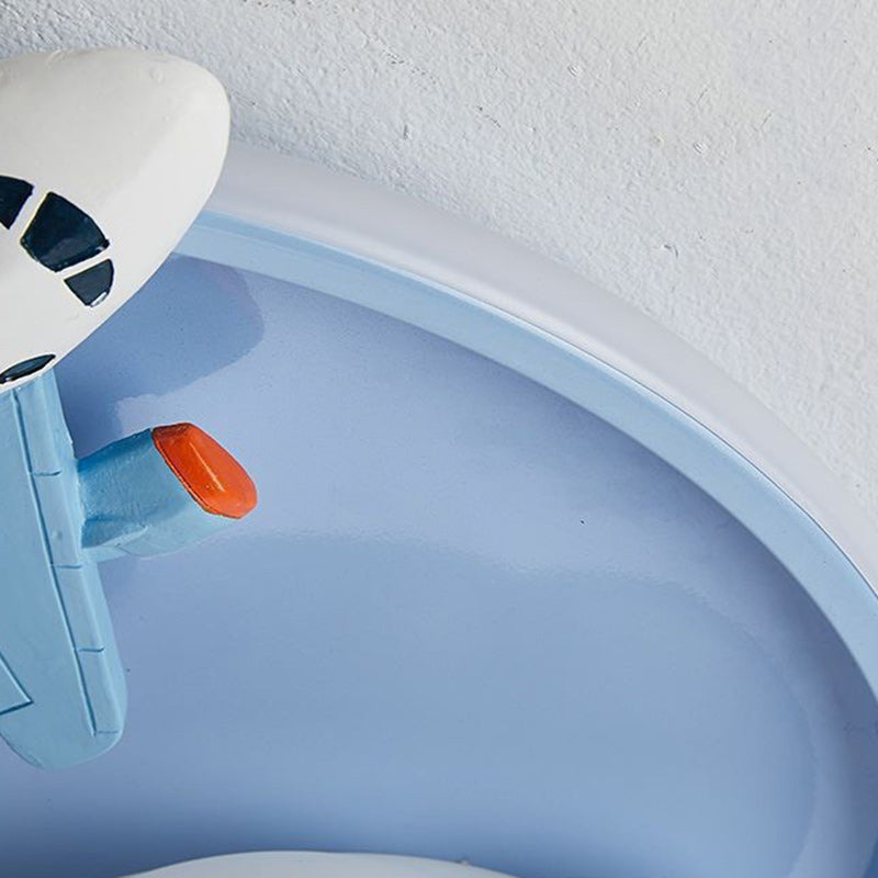 Kids Silicone Resin Astronaut Planet LED Flush Ceiling Light