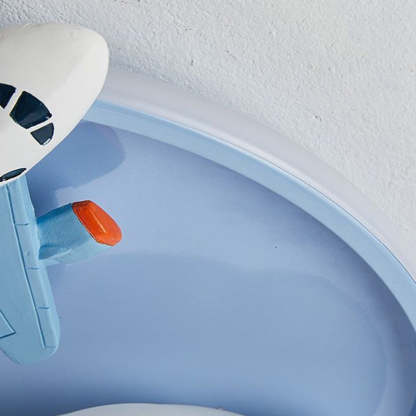 Kids Silicone Resin Astronaut Planet LED Flush Ceiling Light