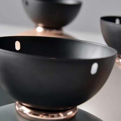 Scandinavian Glass Bowl-Shaped Ceiling Light