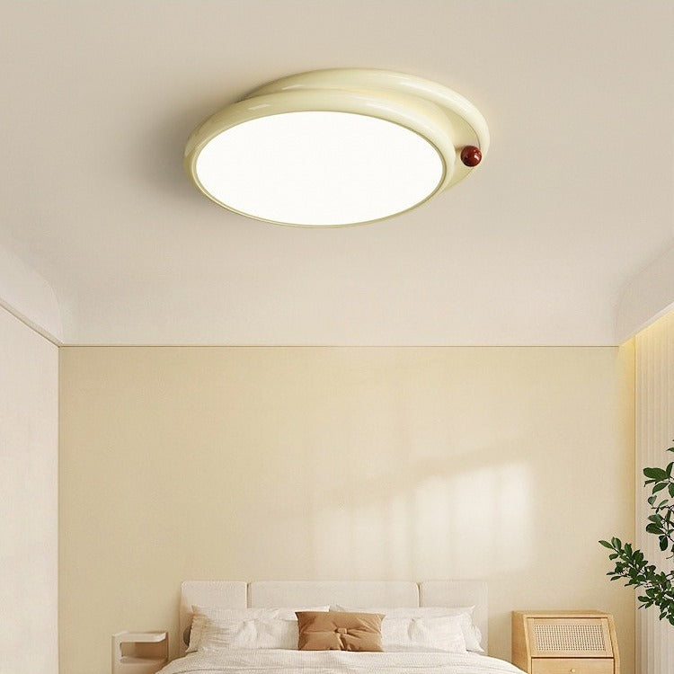 Minimalist Iron Stacked Square LED Flush Mount Light