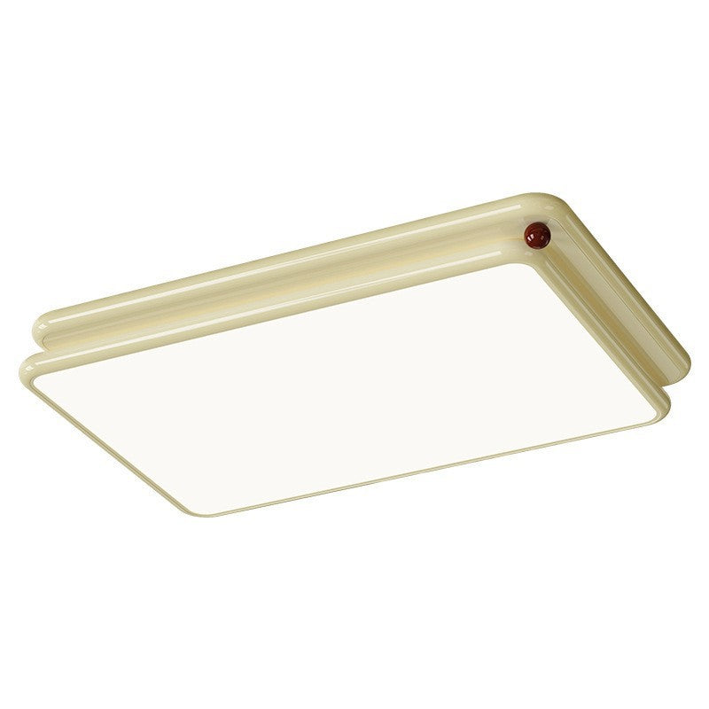 Minimalist Iron Stacked Square LED Flush Mount Light