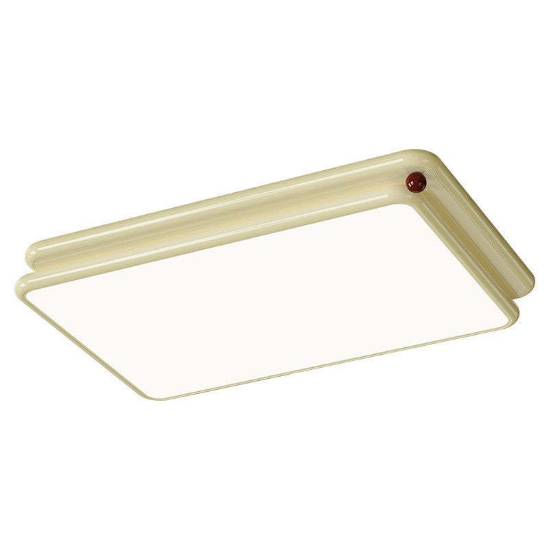 Minimalist Iron Stacked Square LED Flush Mount Light