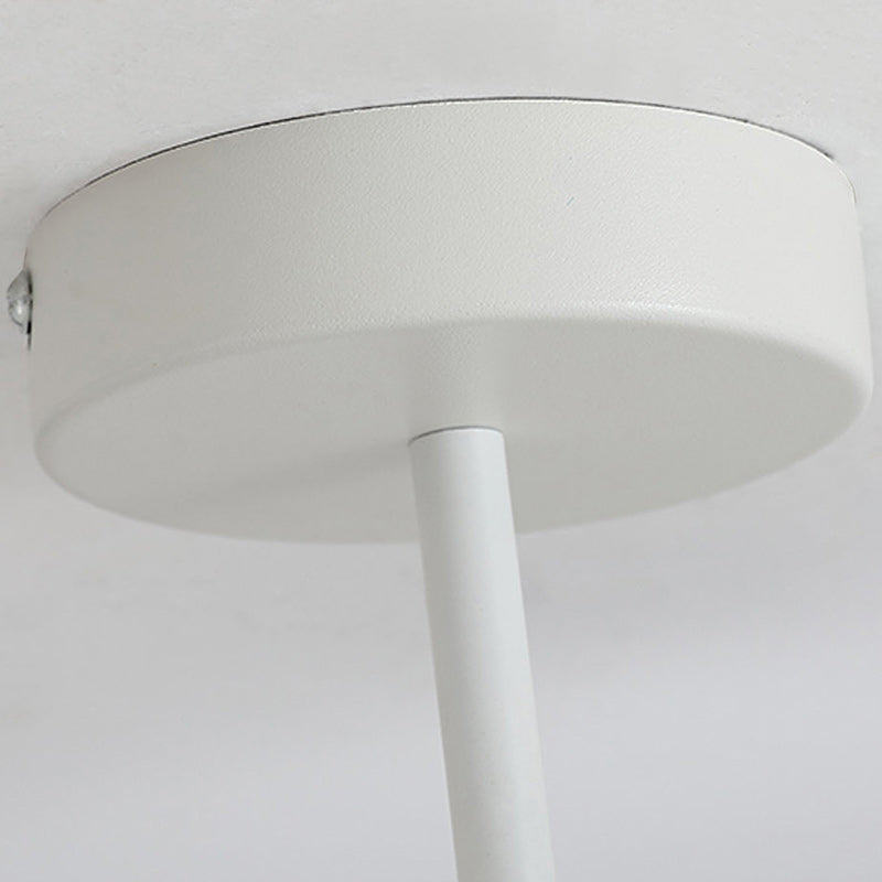 Minimalist Metal Round Wavy LED Ceiling Light