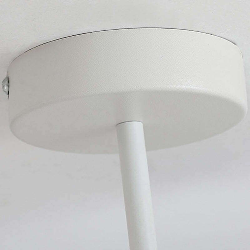 Minimalist Metal Round Wavy LED Ceiling Light