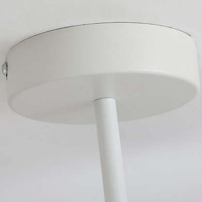 Minimalist Metal Round Wavy LED Ceiling Light