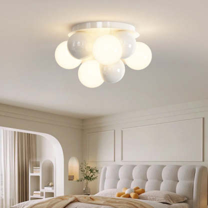 Minimalist Iron Bubble Dragon Ball Ceiling Light