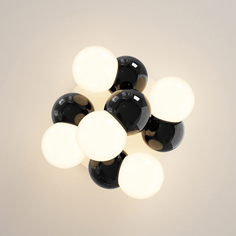 Minimalist Iron Bubble Dragon Ball Ceiling Light