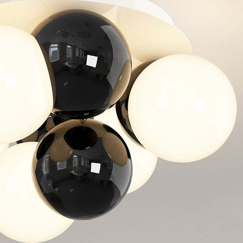 Minimalist Iron Bubble Dragon Ball Ceiling Light