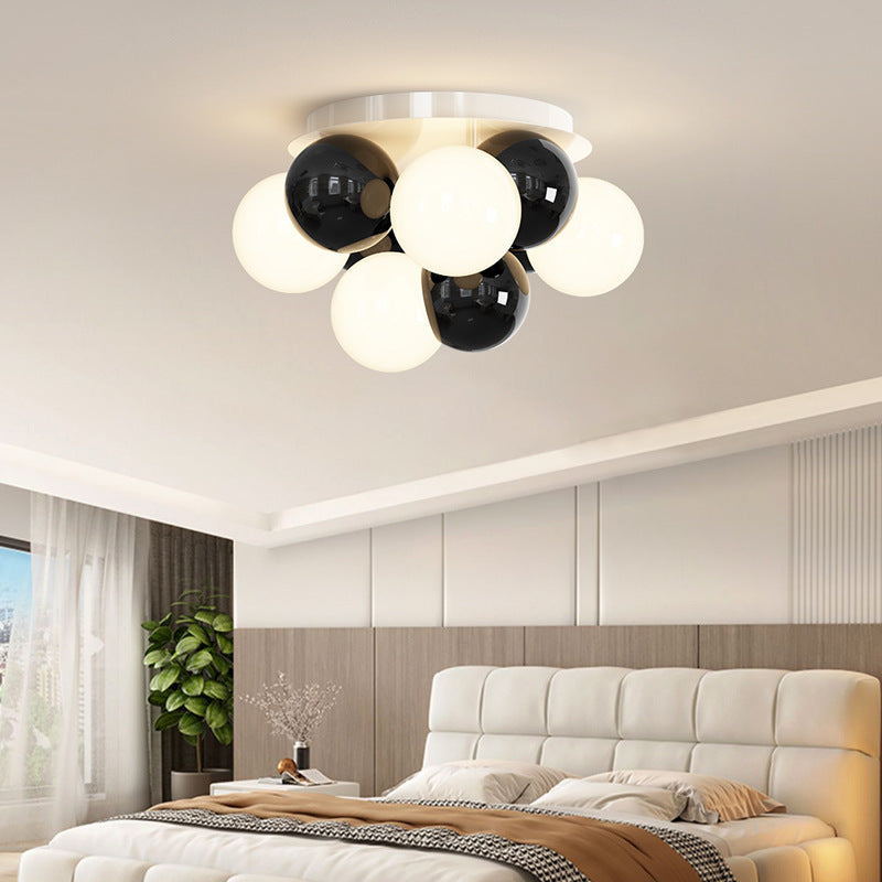 Minimalist Iron Bubble Dragon Ball Ceiling Light